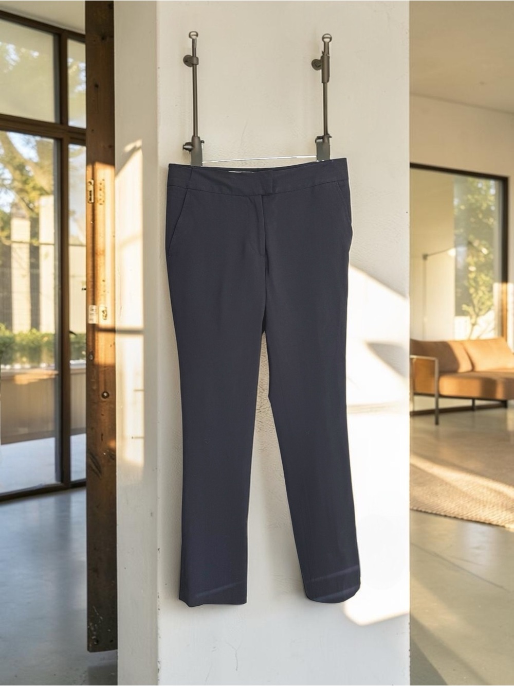 L.A.M.B. Black Slim Leg Trouser Pants 8